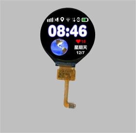 1.5 inch round tft lcd display screen